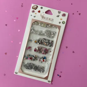 Cristales Decorativas  Para Uñas O Maquillaje Surtidas