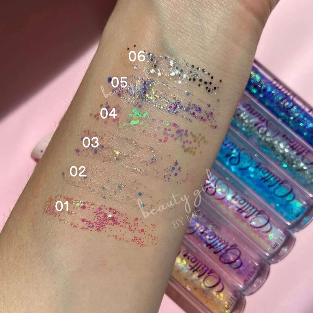 SOMBRA LIQUIDA GLITTER USHAS Beauty Girl