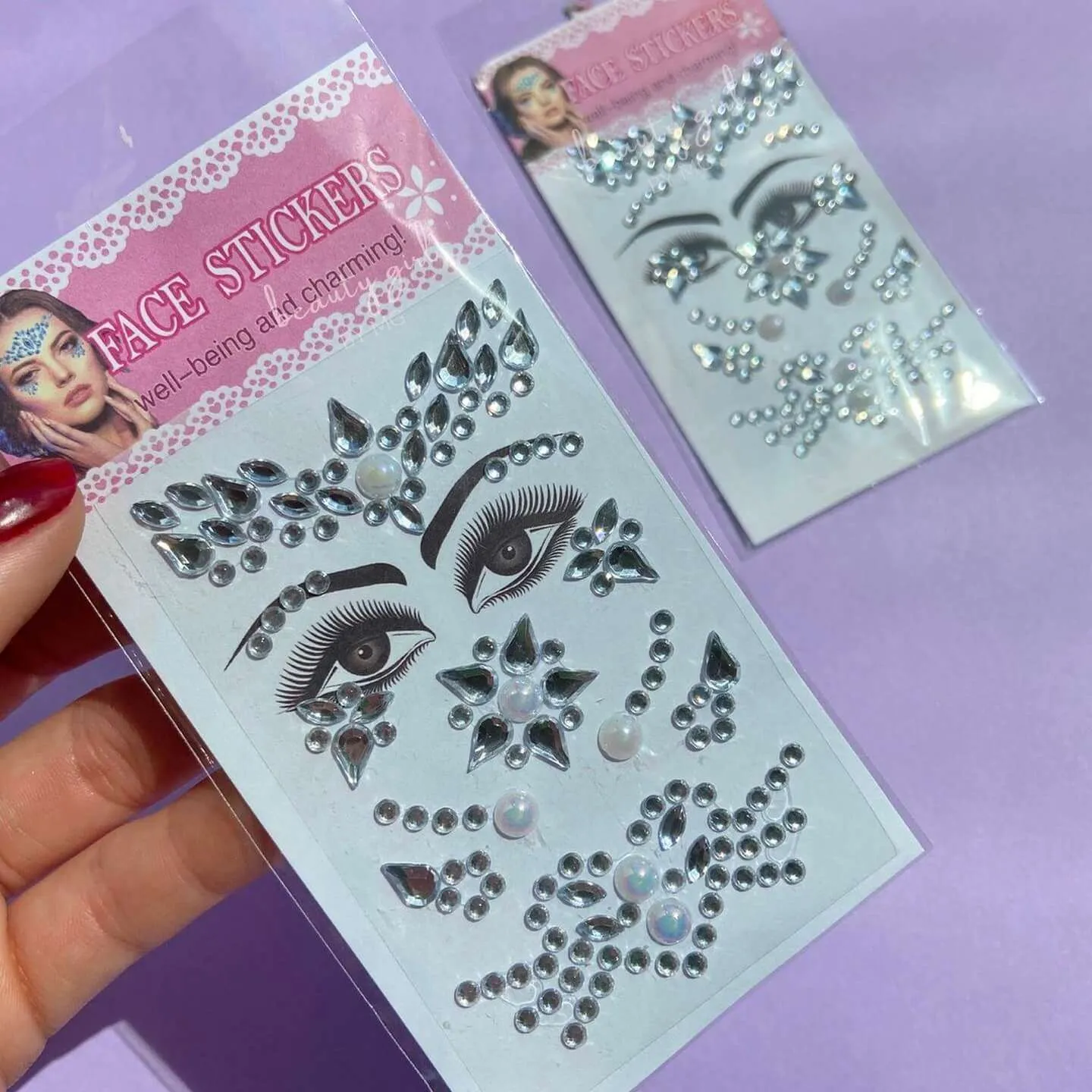 Sticker Autoadhesivo Plateado Pequeño