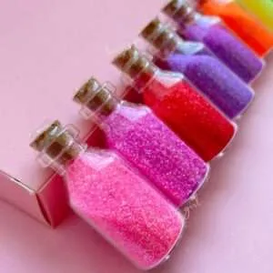 Glitter Suelto Frasco Caja 10U