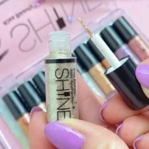 Delineadores Glitter Shine Caja 10U