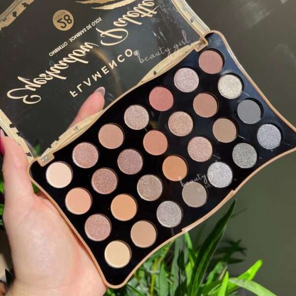 Paleta De Sombras 28 Colores Flamenco