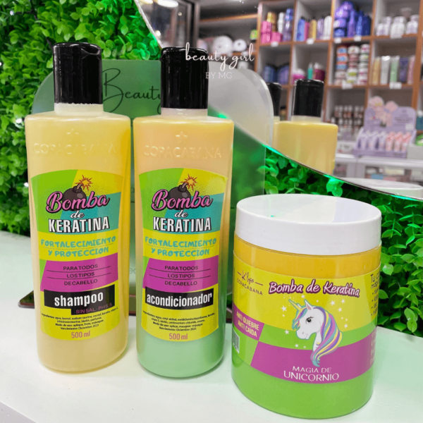 Kit Bomba Magia De Unicornio Keratina