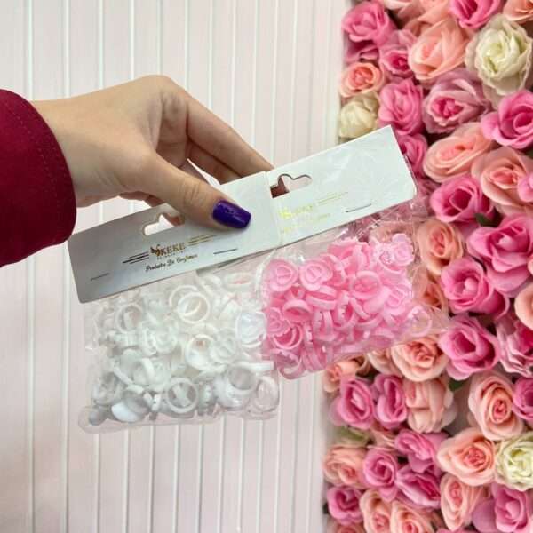 Anillo Para Pegamento Corazón 50 Pcs - Imagen 4