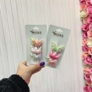 Mini Pinches De Cabello Ref:65589