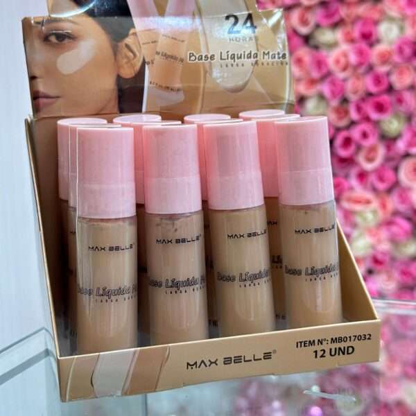Base De Maquillaje Liquida Max Belle