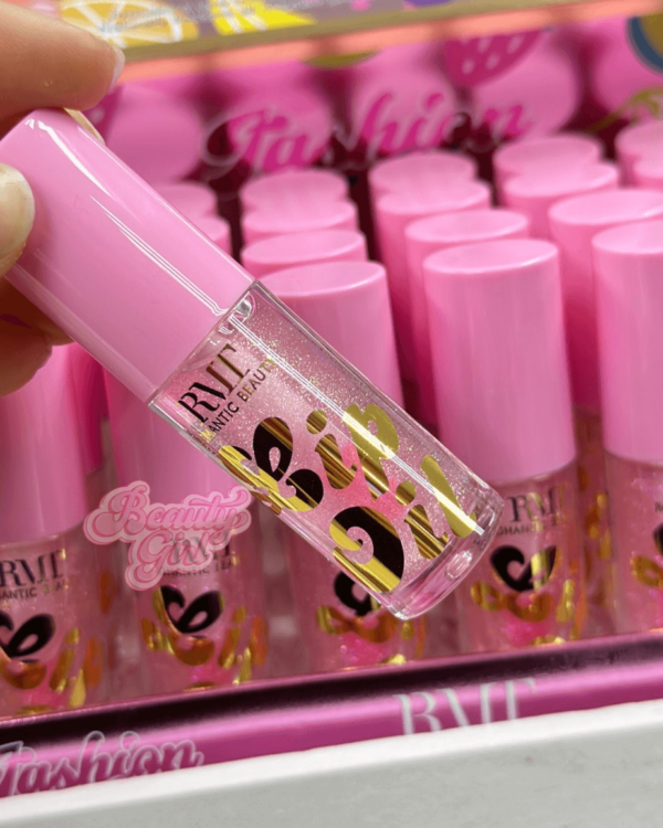 Brillo De Labios Rosa Glitter Romantic