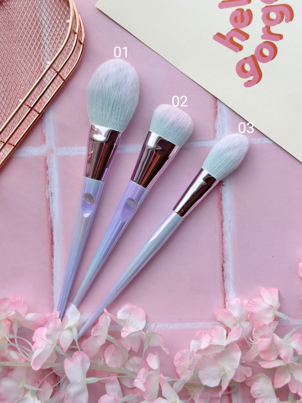 Brochas De Maquillaje Individuales Para El Rostro