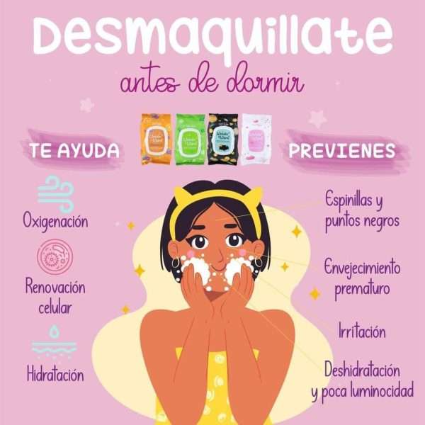 Toallitas Desmaquillantes Con Tapa Beau Visage - Imagen 5