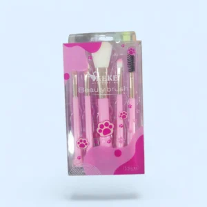 Set De Brochas De Maquillaje Con Peine De Cejas Ref:104945