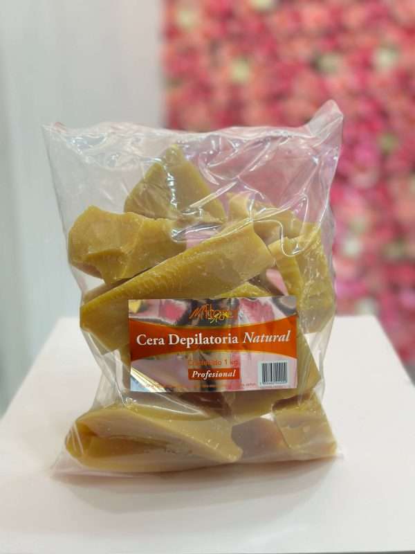 Cera Depilatoria Natural Mflora 1 Kilo