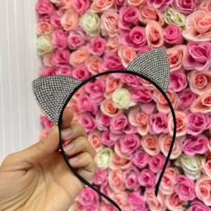 Cintillo Con Orejas De Gato Brillante Ref:93763