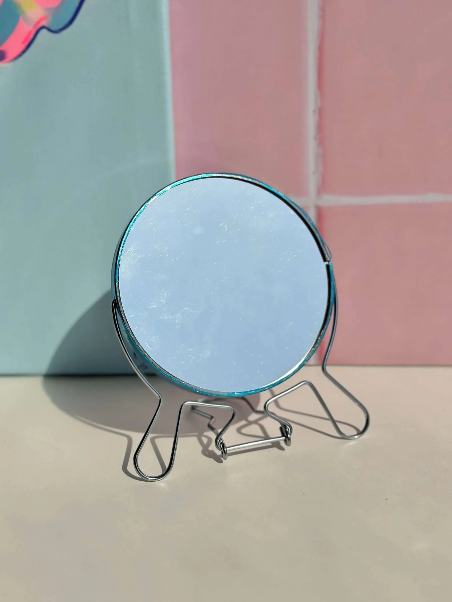 Espejo De Mesa Doble De 5" Con Aumento 3X