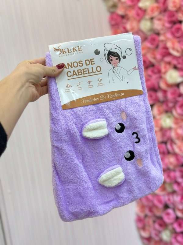 Toalla De Cabello Conejito