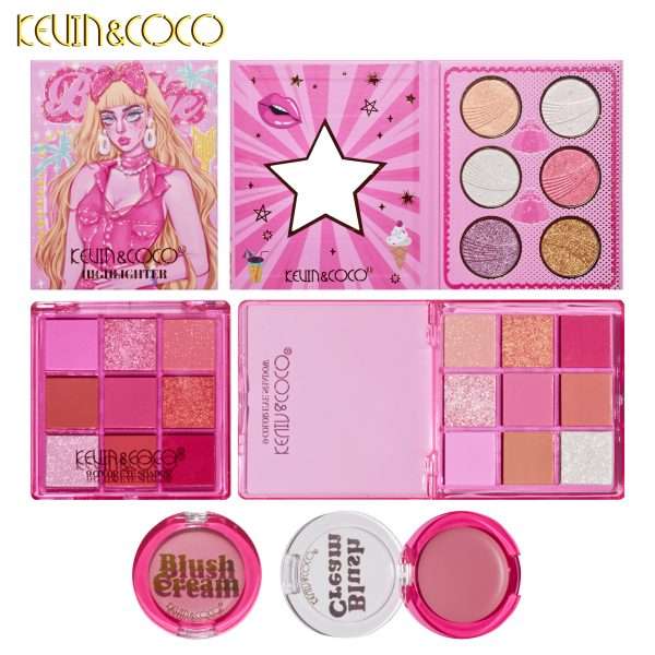Set De Paleta De Sombras Kevin&Coco - Imagen 6