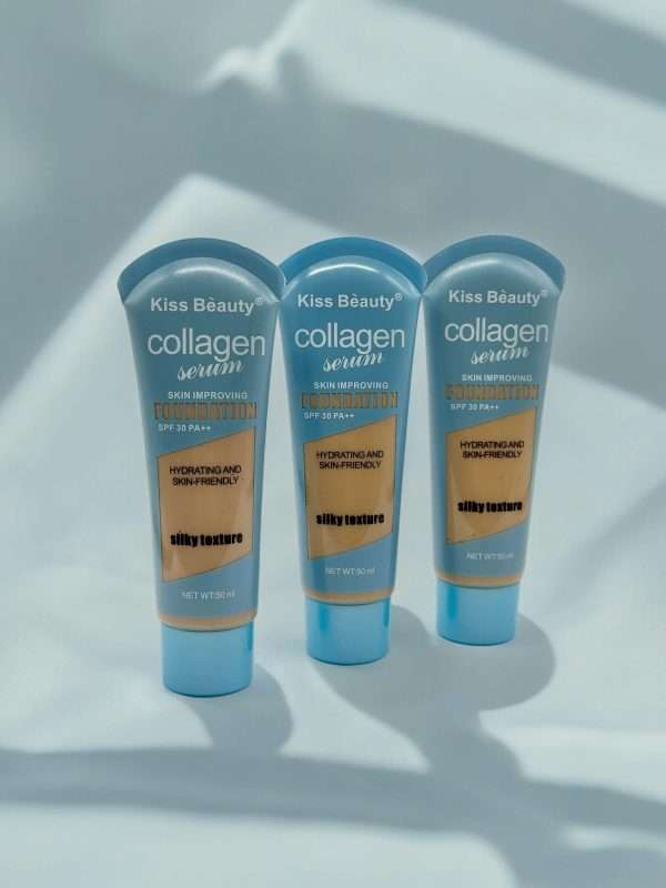 Base De Maquillaje En Crema Con Colageno 50Ml Kiss Beauty - Imagen 2