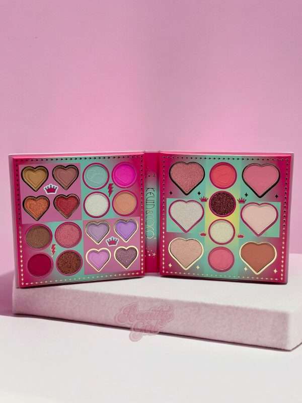 Set De Paleta De Sombras 26 Tonos Y 3 Labiales Kevin&Coco - Imagen 3