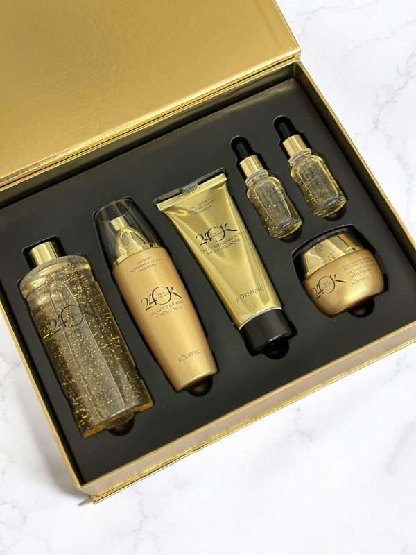 Kit Cuidado Facial 24K Kormesic 6 Pcs