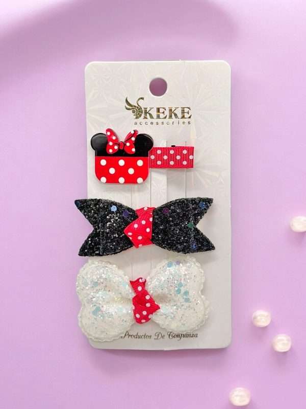 Mini Pinches Minnie De Niñas
