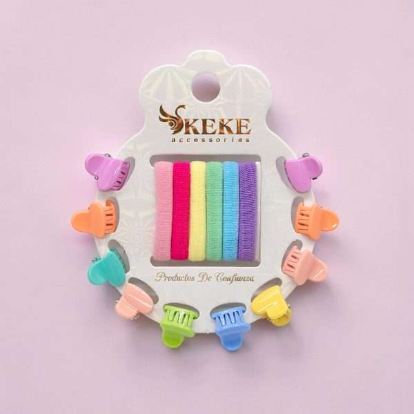 Mini Pinches Y Coles De Cabello Niñas