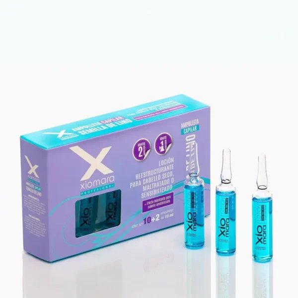 Ampolla Capilar Xiomara Semilla de Lino Reestructurante 10ml