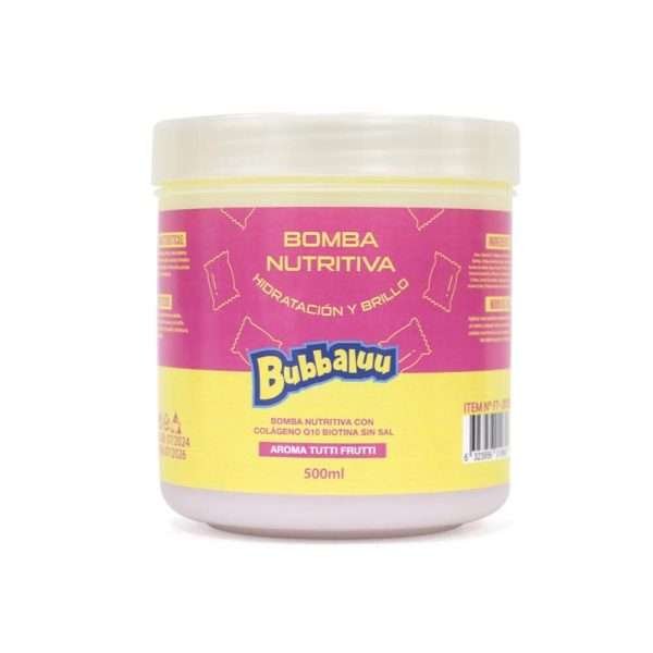 Crema Capilar Bomba Nutritiva Bubbaluu 500ml Reania.y - Imagen 3