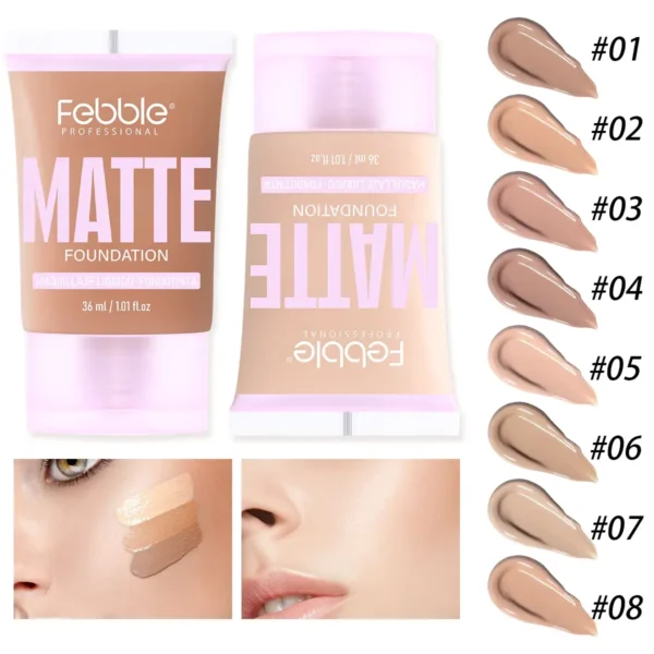 Base de maquillaje Matte Febble - Imagen 2