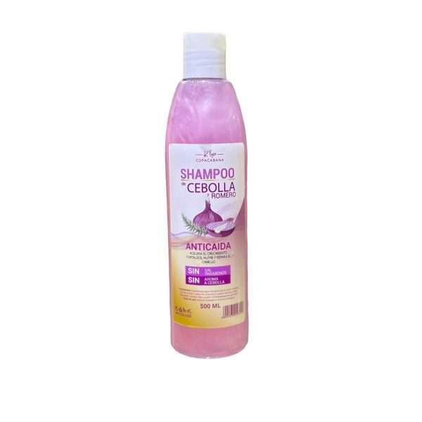 Shampoo De Cebolla y Romero Copacabana 500ml