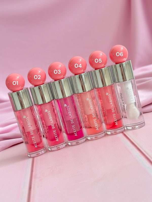Brillo de labios lip oil Flamenco - Imagen 4