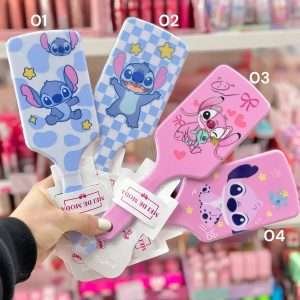 Cepillo de cabello Stitch Cuadrado