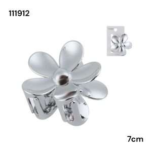 Gancheta de cabello flor 7cm ref:111912