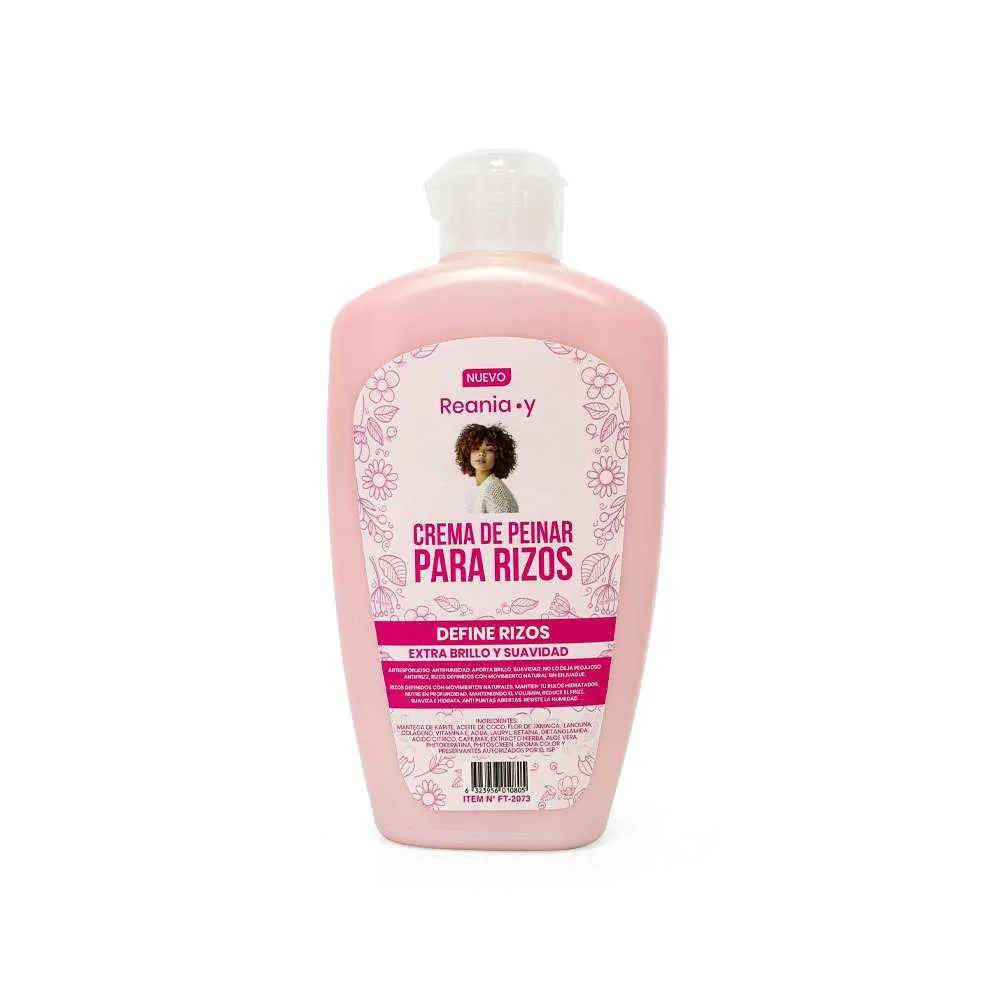 Crema de peinar para rizos naturales Reania.y 250g
