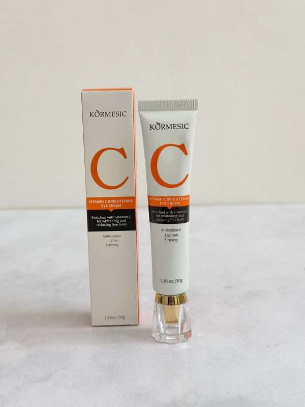 Crema iluminadora para ojos con vitamina C
