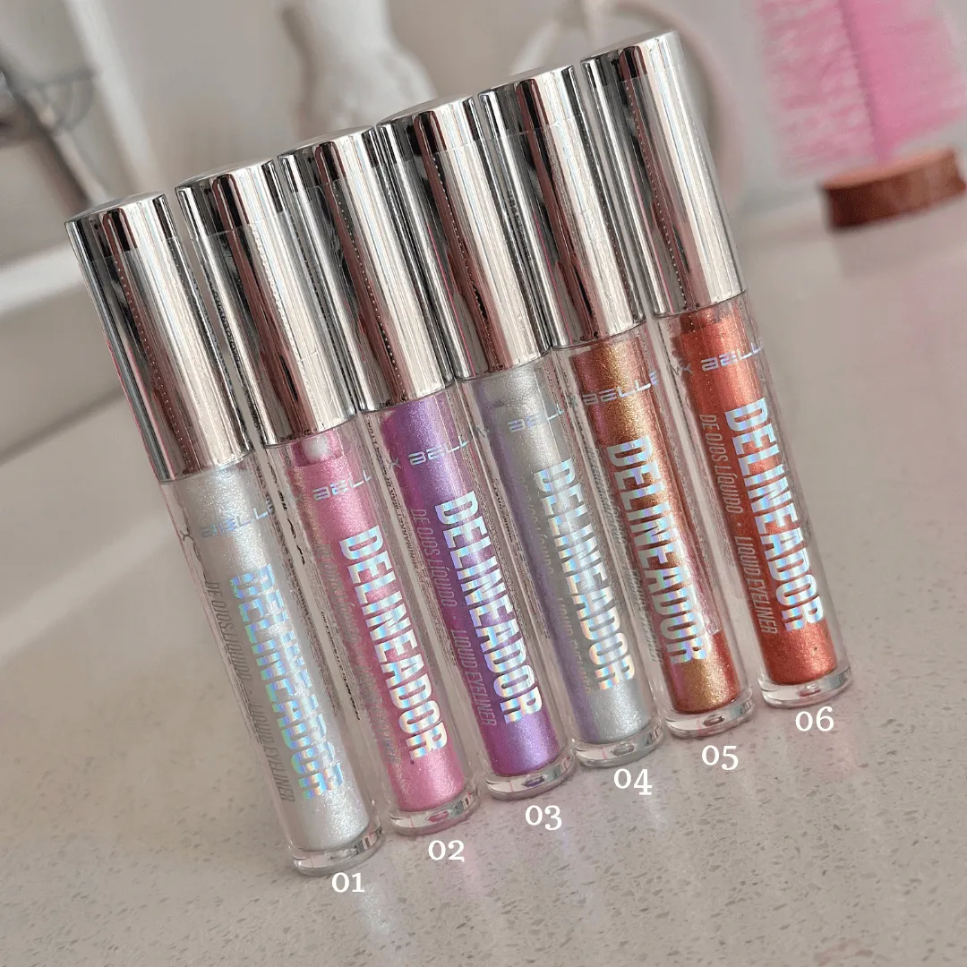 Delineador liquido glitter Max belle - Imagen 2