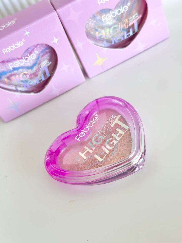 Iluminador Febble corazon