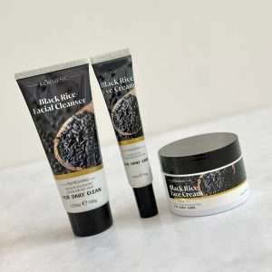 Kit cuidado facial Arroz negro 3pcs