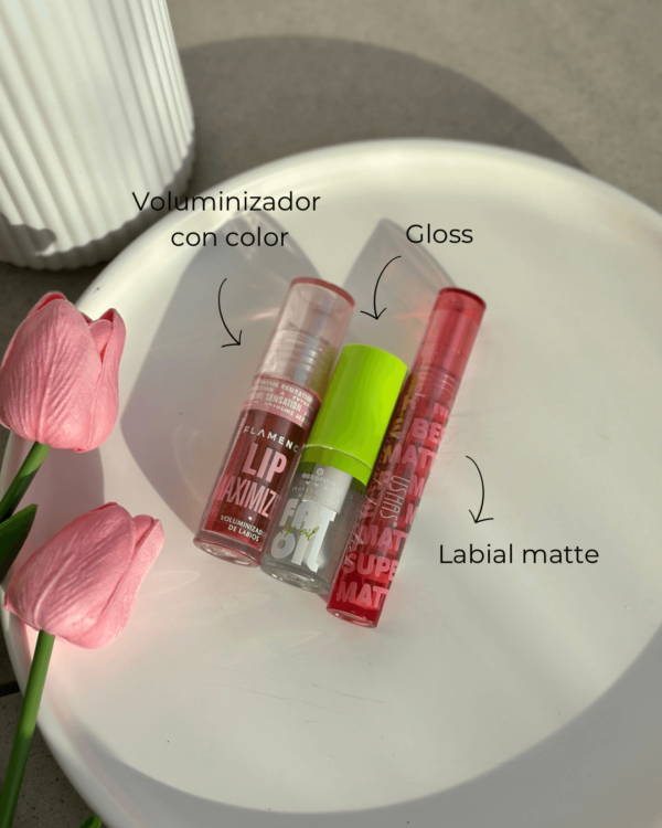 Kit de labios 3 pcs Flamenco - Imagen 2