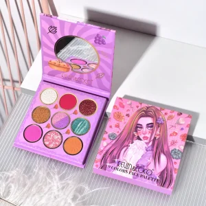 Paleta de sombras Kevin y Coco 9 tonos