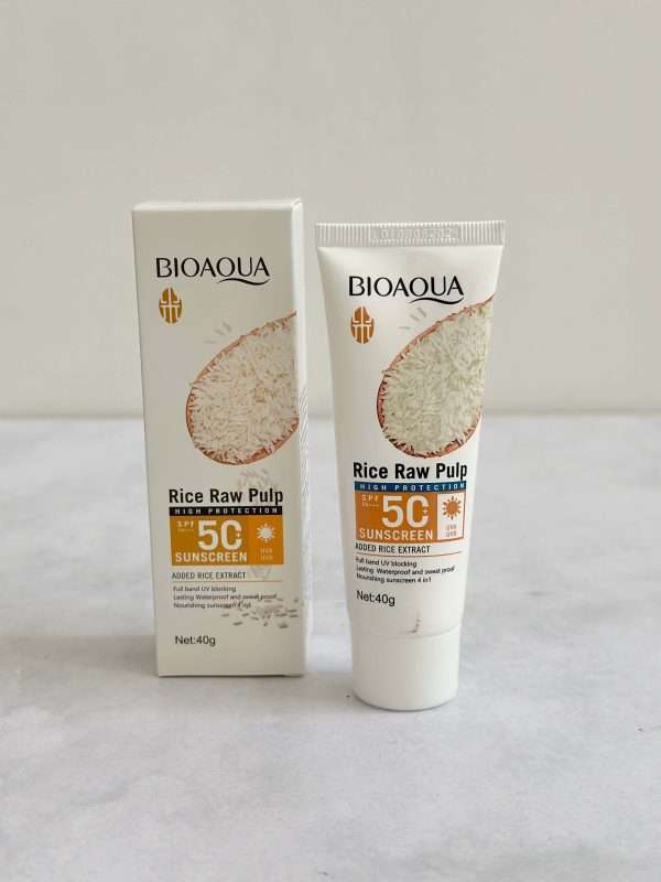 Protector solar Arroz Bioaqua 40g