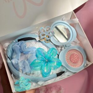 Box Accesorios Capilares 6pcs celeste