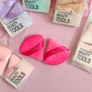 Esponja para polvo triangular 2pcs