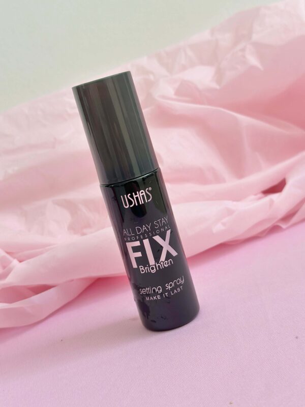 Fijador de maquillaje Ushas Fix Brighten