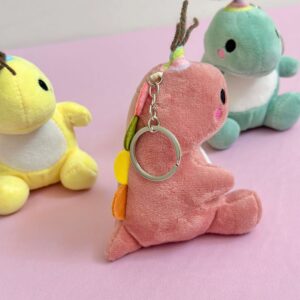 Llavero de Peluche Dinosaurio