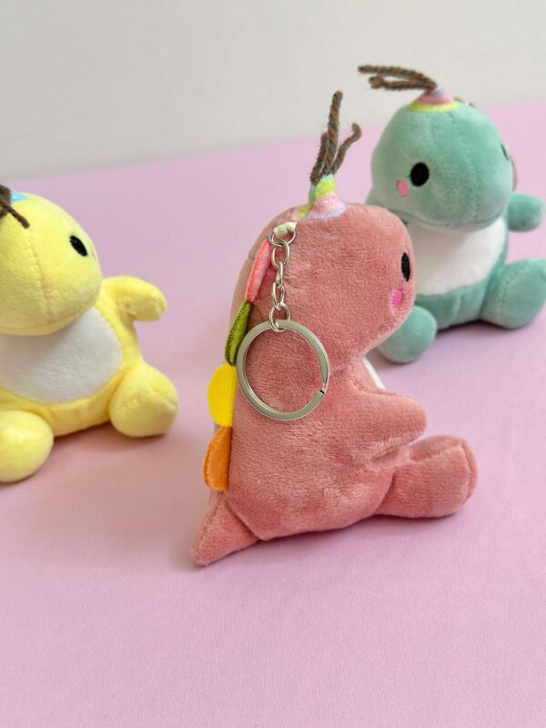 Llavero de Peluche Dinosaurio