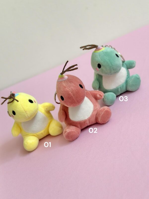 Llavero de Peluche Dinosaurio - Imagen 2