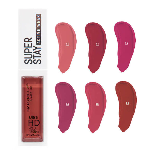 Labial Liquido Matte Ultra Hd Max belle - Imagen 3