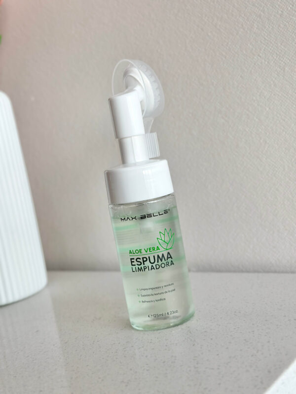 Espuma limpiadora Aloe Vera Max belle 125ml