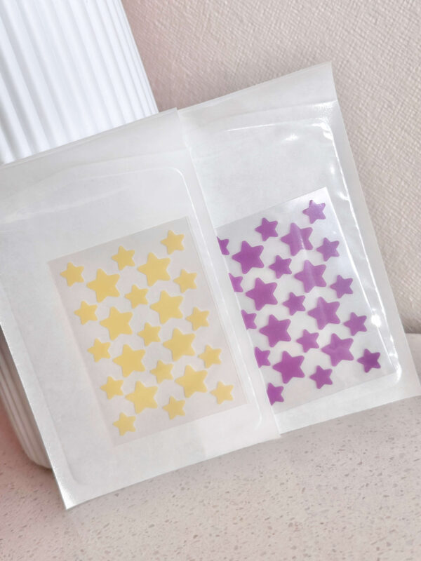 Parches anti acne estrella Flamenco 46pcs - Imagen 2