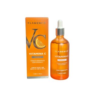 Tonico facial hidratante Vitamina C 100ml Flamenco
