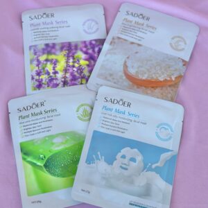 Mascarillas faciales Sadoer caja de 12pcs